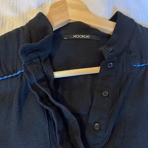 KOOKAI BLACK DRESS over the knee - Picture 2 of 5